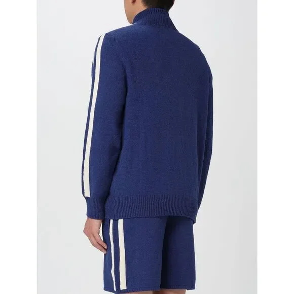 Laneus Cardigan Men Blue